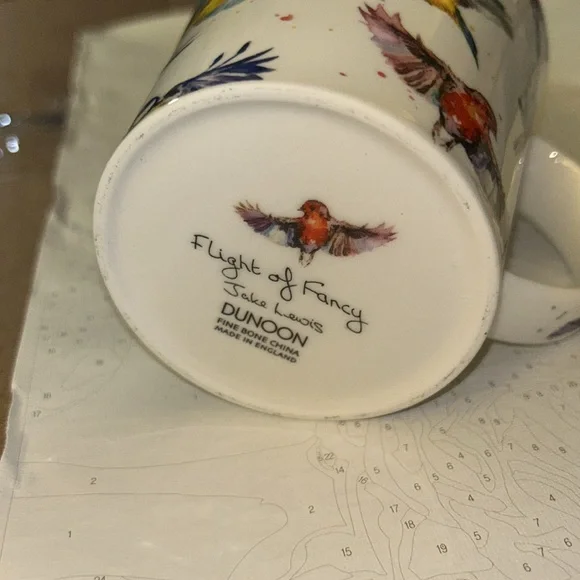 Dunoon Cairngorm ‘Flight of Fancy – Bird’ Mug - Picture 9 of 12